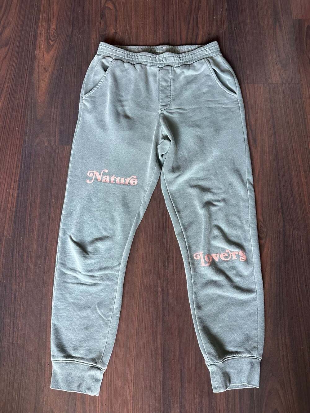 🥓🥬🍅Bacon Lettuce Tomato Sage Green Graphic Nature Lover 💕 Jogger Sweatpants